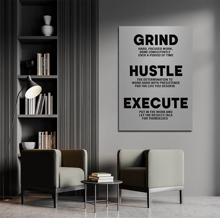 M3 0024 grind hustle execute aoa14330