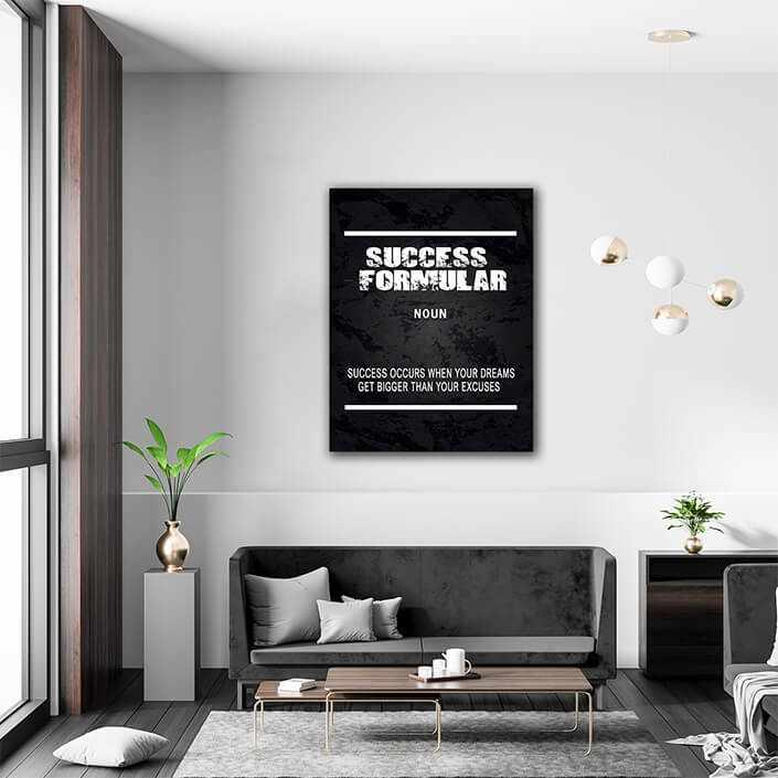 M4 0020 success formula success occurs when your dreams get bigger than your excuses aoay12622