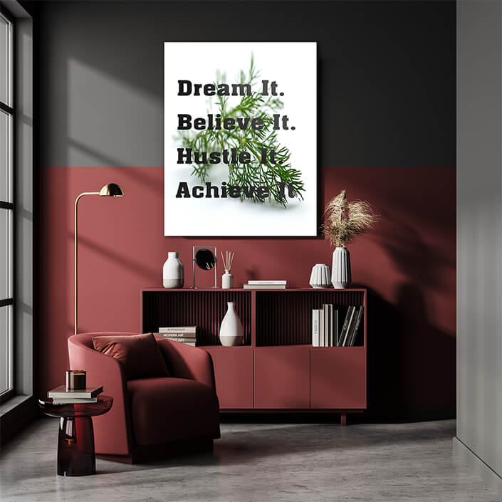 M5 0014 SUCCESS IS NOT AN ACCIDENT OR LUCK AOA10436