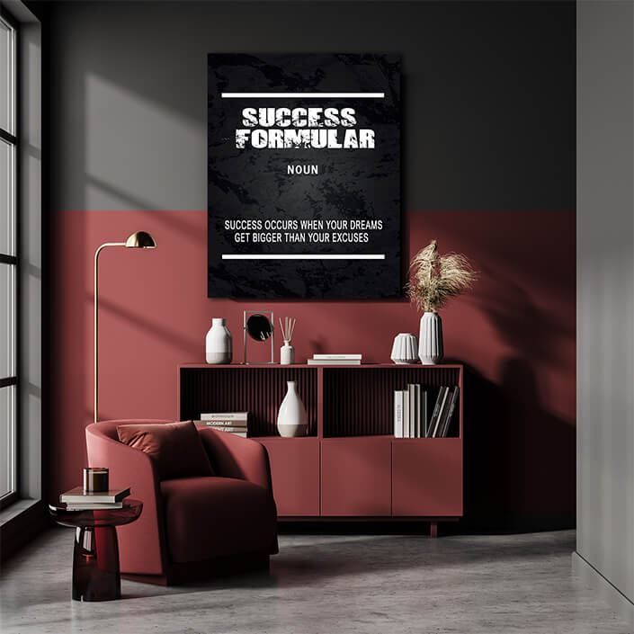 M5 0020 success formula success occurs when your dreams get bigger than your excuses aoay12622