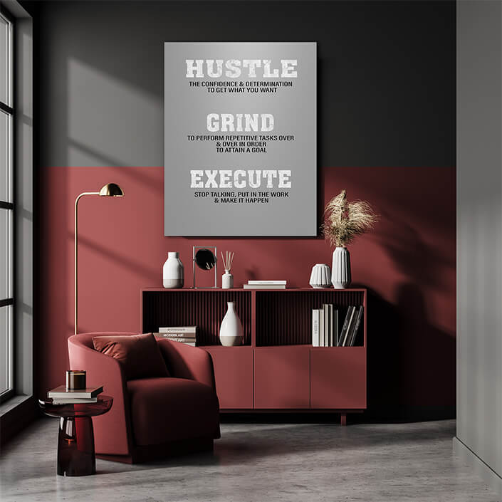M5 0025 hustle grind execute aoa14336