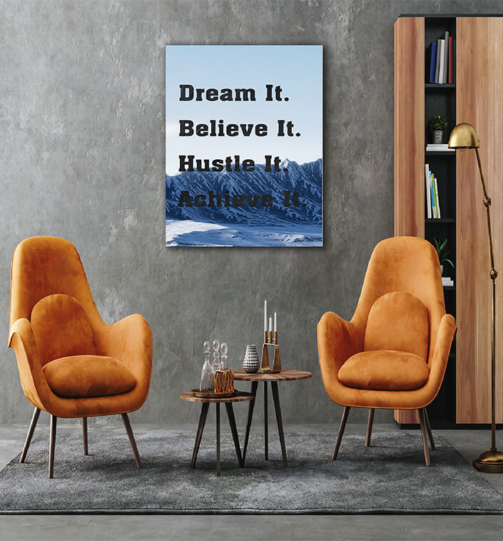 M6 0010 SUCCESS IS NOT AN ACCIDENT OR LUCK AOAY12353