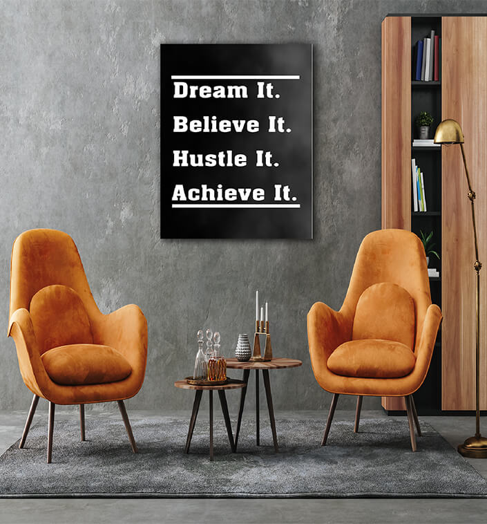M6 0011 SUCCESS IS NOT AN ACCIDENT OR LUCK AOAY9550