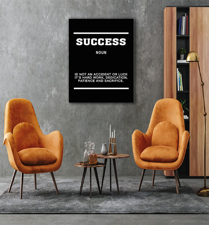 M6 0012 success is not an accident or luck aoay5384