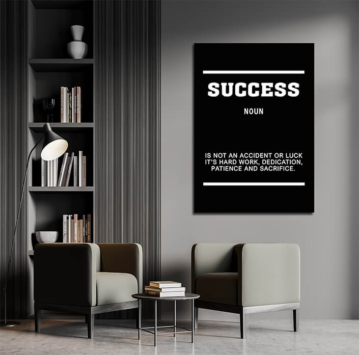 M7 0012 success is not an accident or luck aoay5384