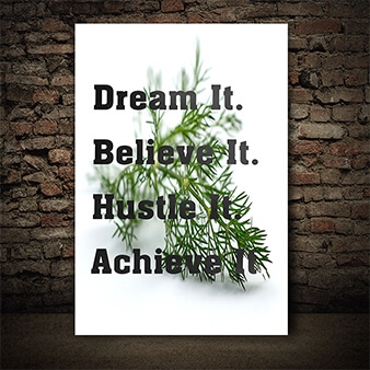 M9 0014 SUCCESS IS NOT AN ACCIDENT OR LUCK AOA10436