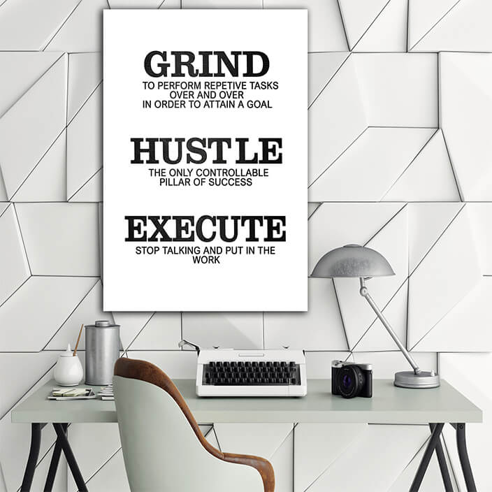 W10 0018 W6 0018 Grind Hustle Execute AOA14338